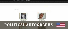 Political Autographs