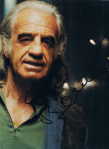 Autographe de Jean-Paul Belmondo