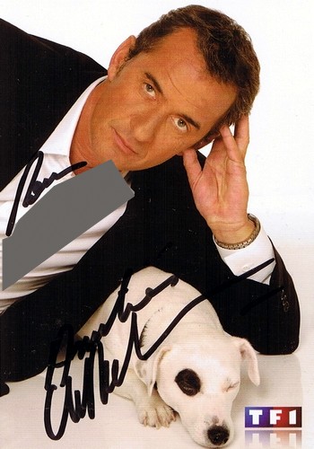 Autographe de Christophe Dechavanne