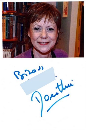 Autographe de Dorothée