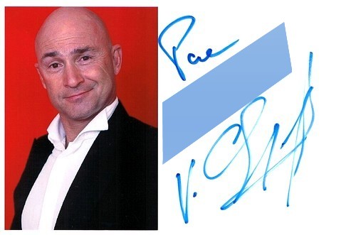 Autographe de Vincent Lagaf