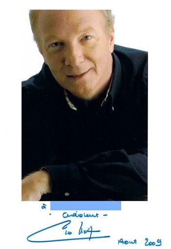 Autographe de Brice Hortefeux