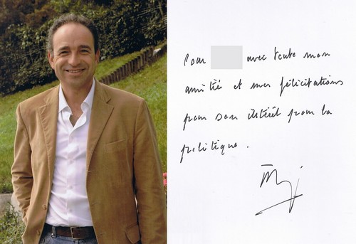 Autographe de Jean-François Copé
