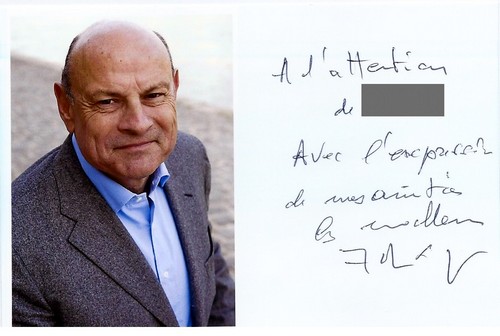 Autographe de Jean-Marie Le Guen