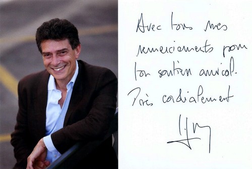 Autographe de Pascal Durand