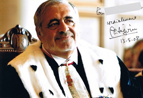 Autographe de Philippe Seguin